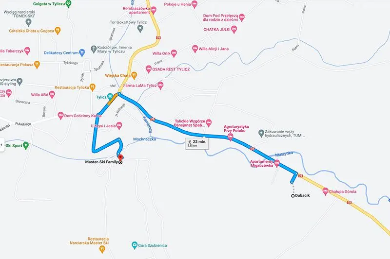 Map: Master-Ski
